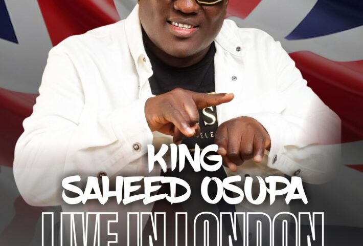 King Saheed Osupa Live In London