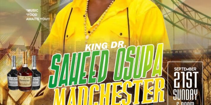 Saheed Osupa Turn Up Party