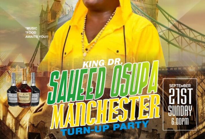 Saheed Osupa Turn Up Party