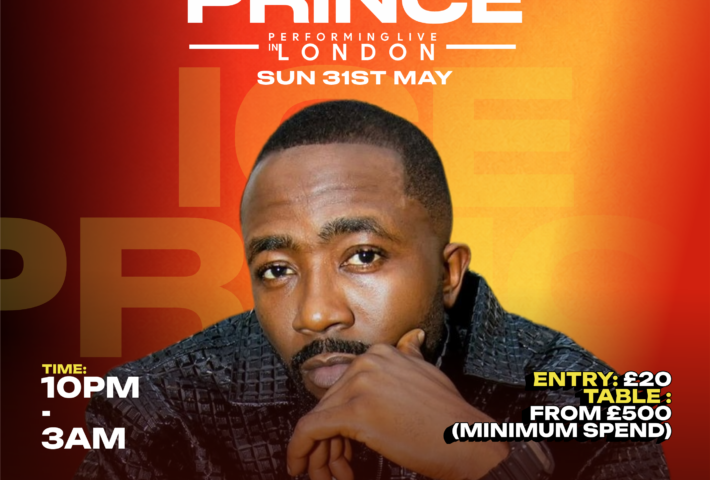 ICE PRINCE LONDON LIVE