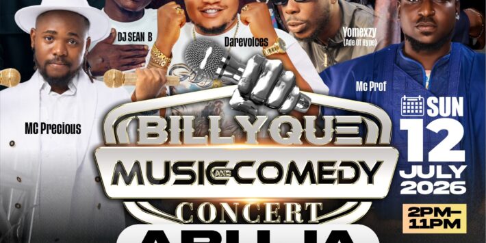 Billyque Music & Comedy Concert ABUJA