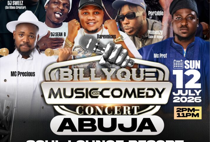 BILLYQUE MUSIC AND COMEDY CONCERT ABUJA