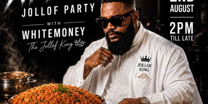 WhiteMoney Jollof Party Manchester