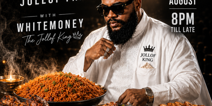 WhiteMoney Jollof Party Birmingham