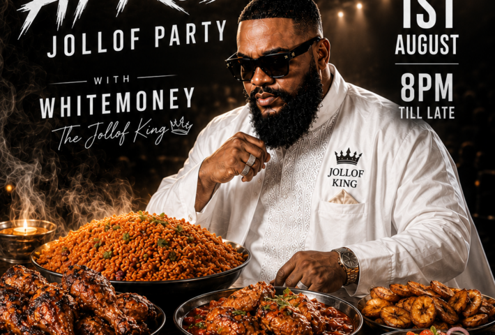 WhiteMoney Jollof Party Birmingham