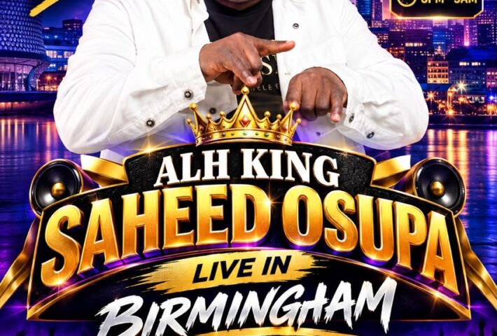 King Saheed Osupa Live in Birmingham!